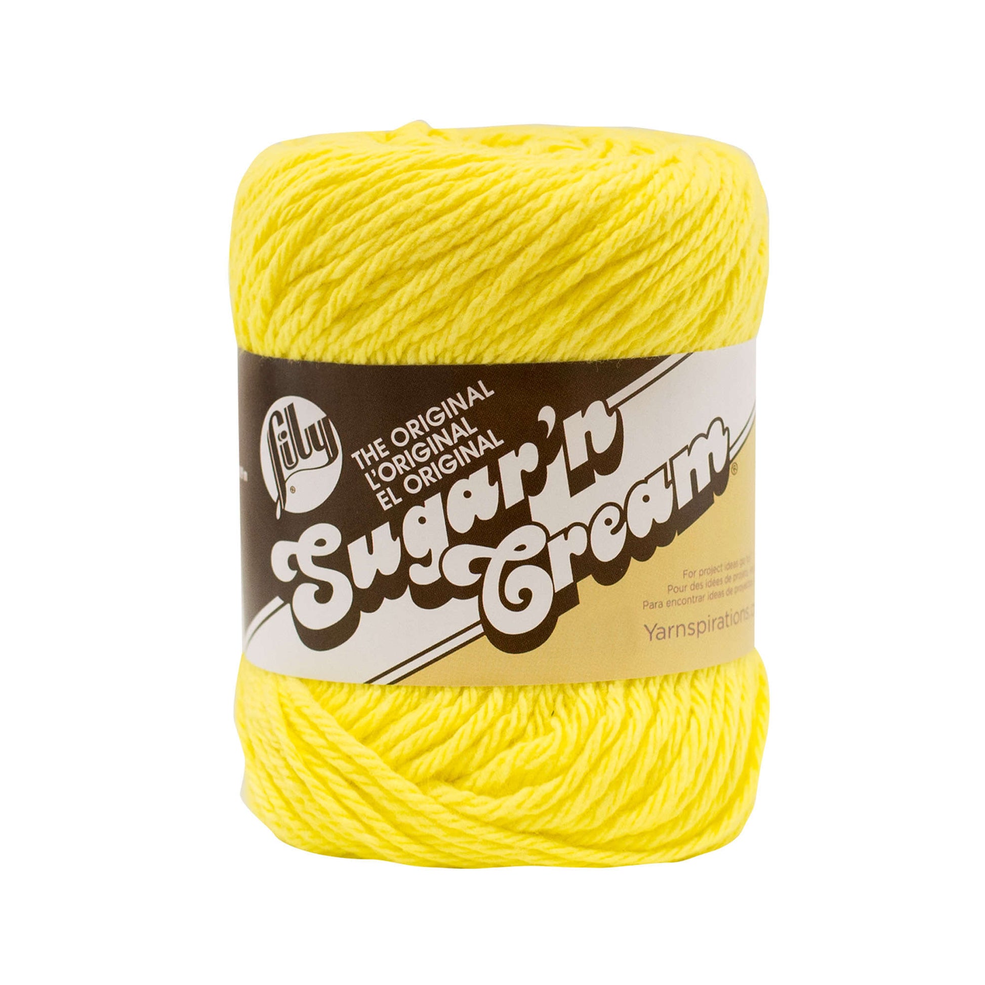 Lily Sugar'N Cream Natural Stripes Yarn - 6 Pack of 57g/2oz