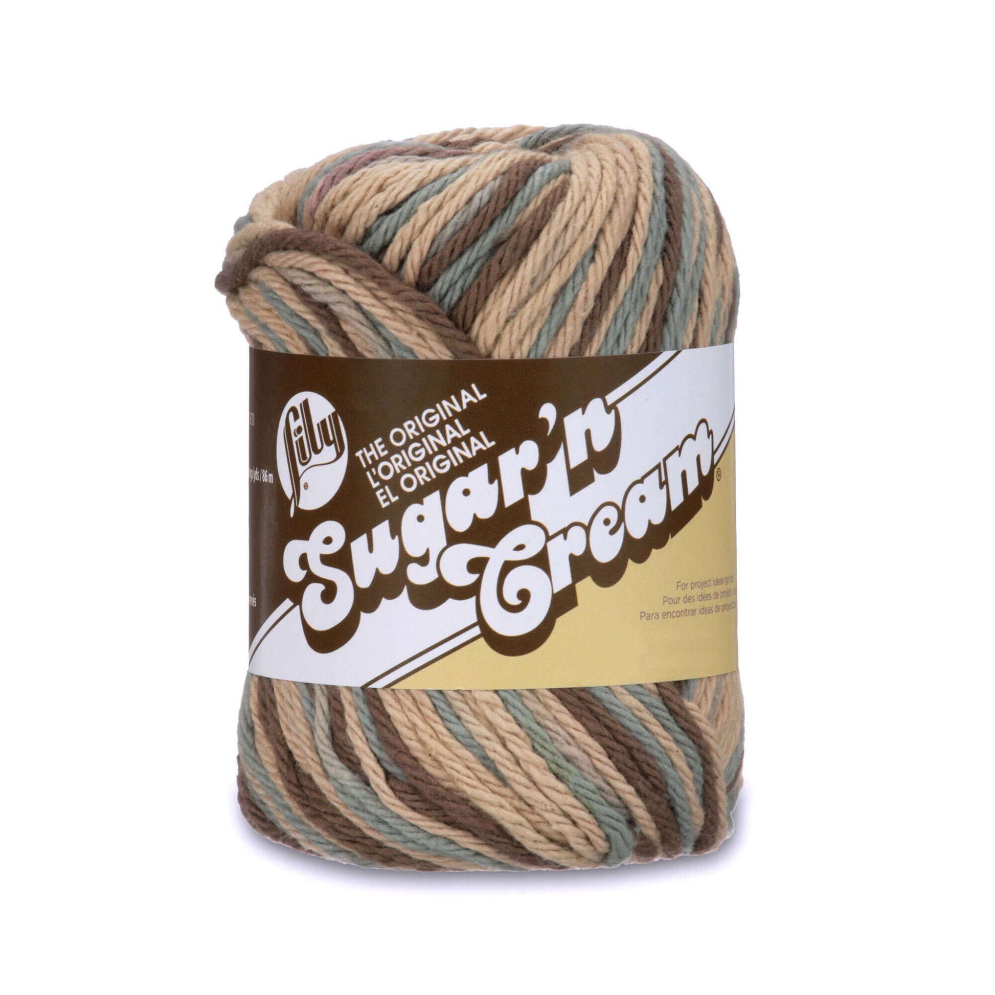 Lily Sugar'n Cream Yarn - Ombres Fruit Punch