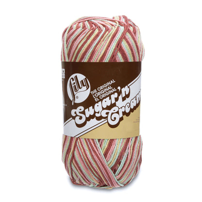 Lily Sugar'n Cream Big Ball Ombres Yarn (340g/12oz) - Discontinued Pink Dusk Ombre