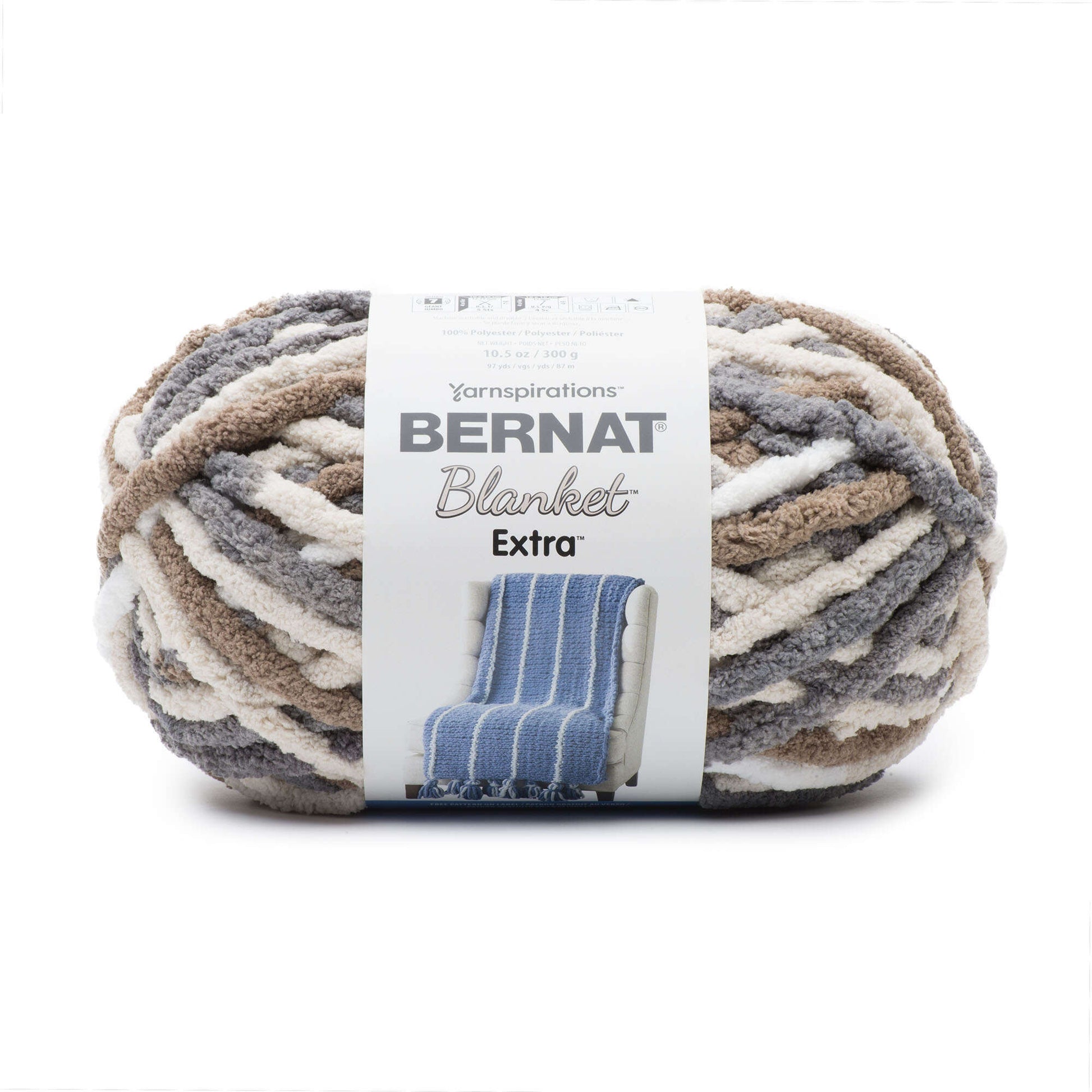 Yarnspirations Bernat Blanket GOLD Extra Thick Yarn Jumbo 21.2 oz 100%  Polyester