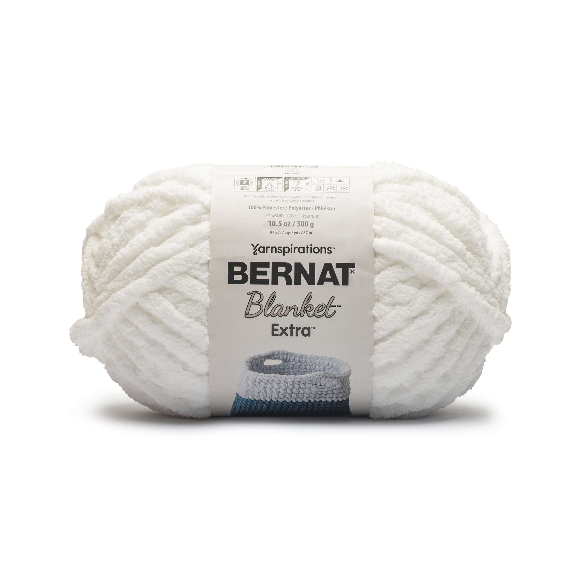  Bernat Blanket Extra Blanket Yarn, Jumbo Gauge 7, Burgundy Plum  2-Pack