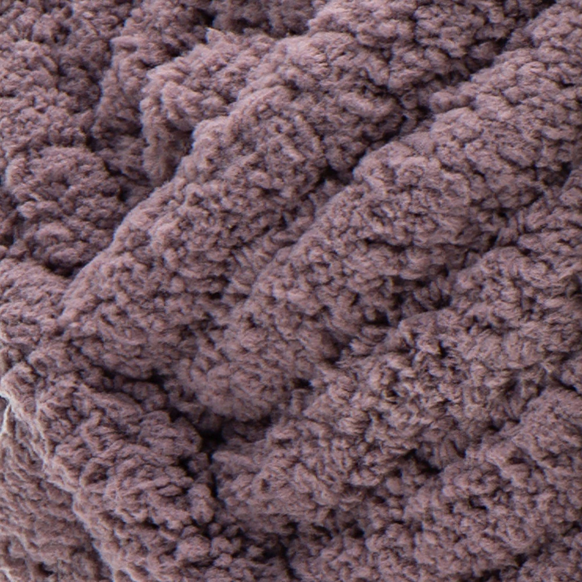 Bernat Extra Thick Seed Stitch Knit Blanket​ Pattern