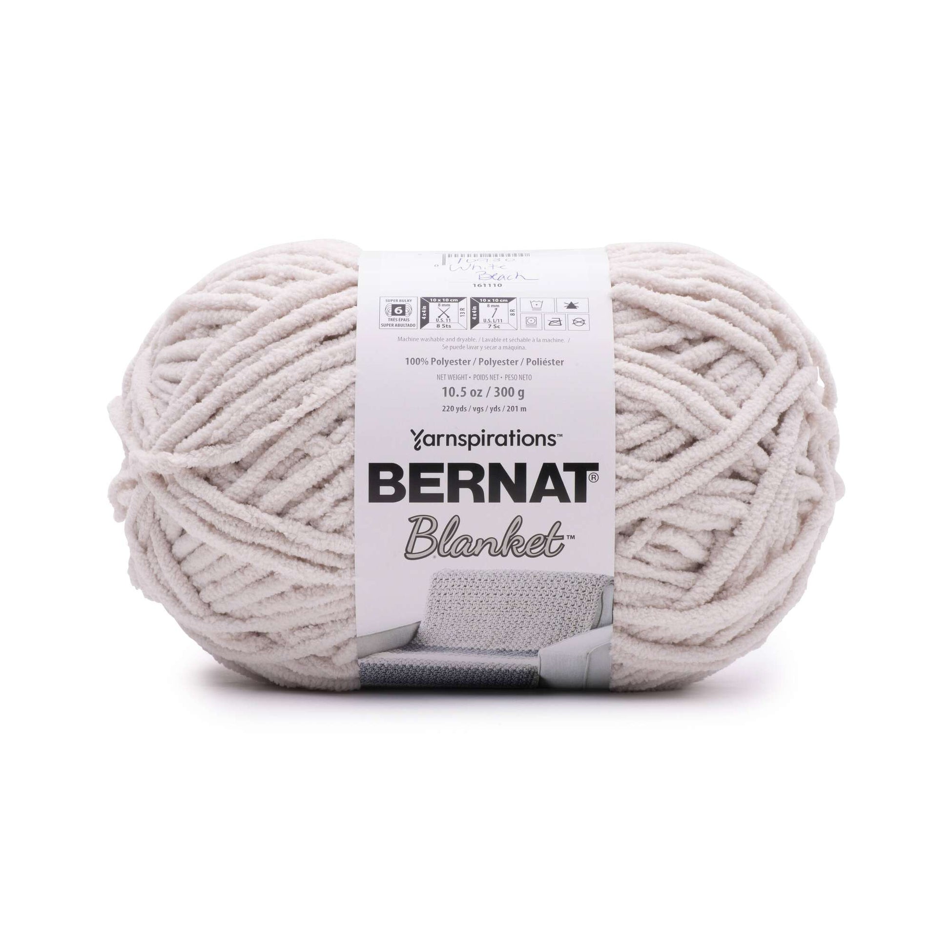 Bernat Blanket Misty Green Yarn 2 Pack of 300g/10.5oz Polyester 6 Super  Bulky - 220 Yards Knitting/Crochet | Michaels