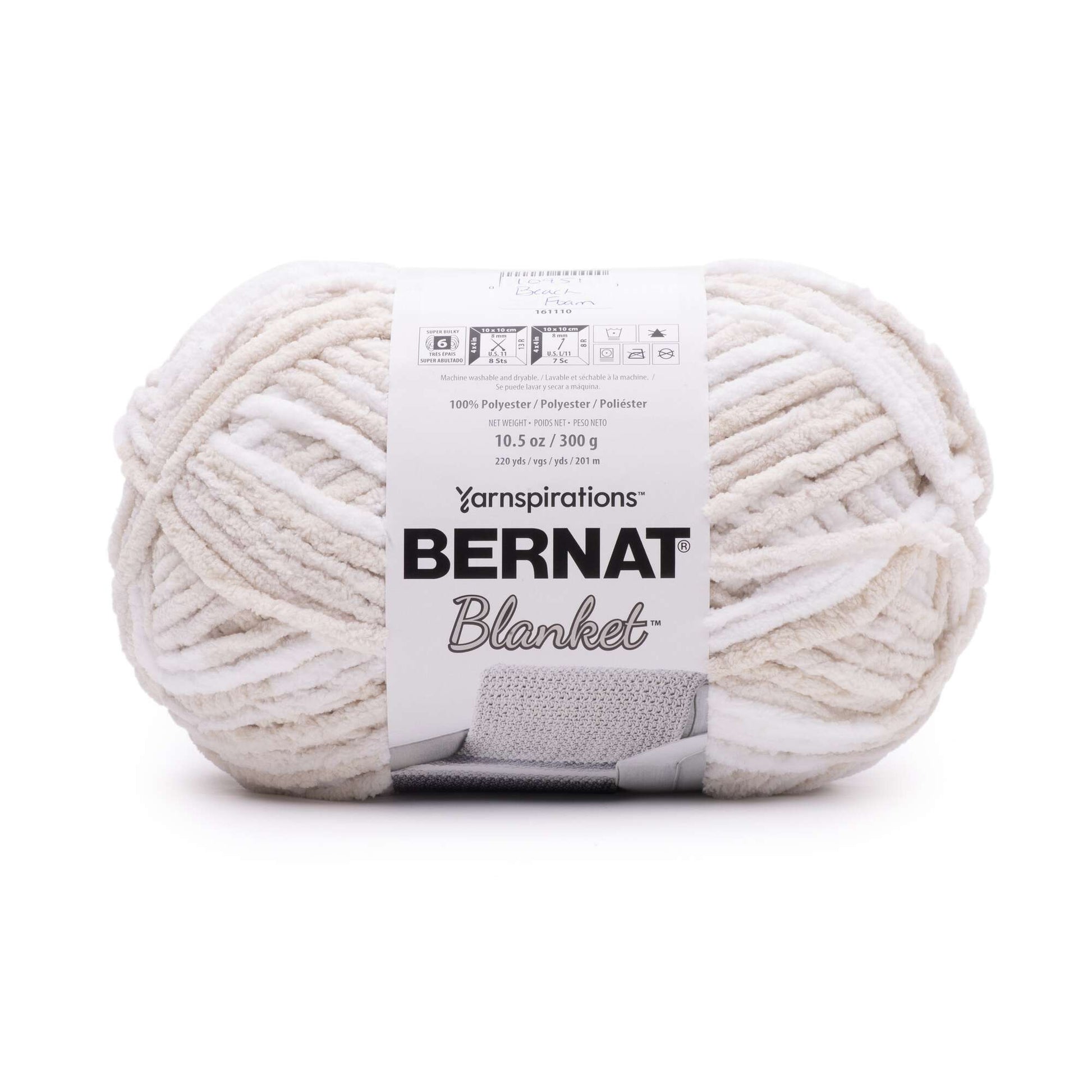 Bernat® Blanket™ #6 Super Bulky Polyester Yarn, Raspberry Trifle  10.5oz/300g, 220 Yards (4 Pack)