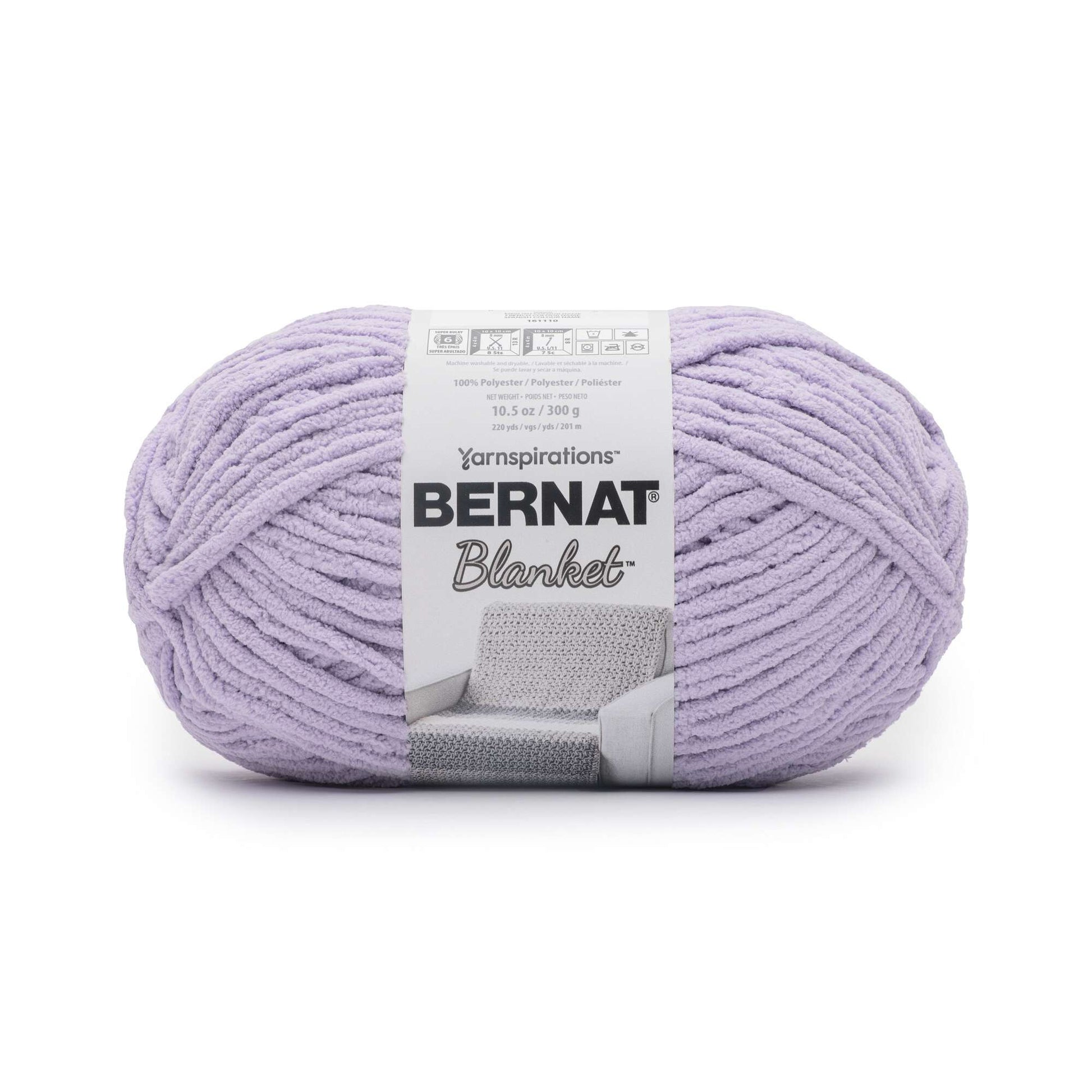 Purple, lilac, white wool yarn for knitting, hook crochet, pl