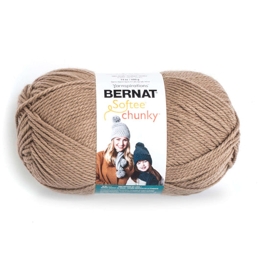 Bernat Softee Chunky Yarn - Dark Mauve, Multipack Of 6 - 9398799