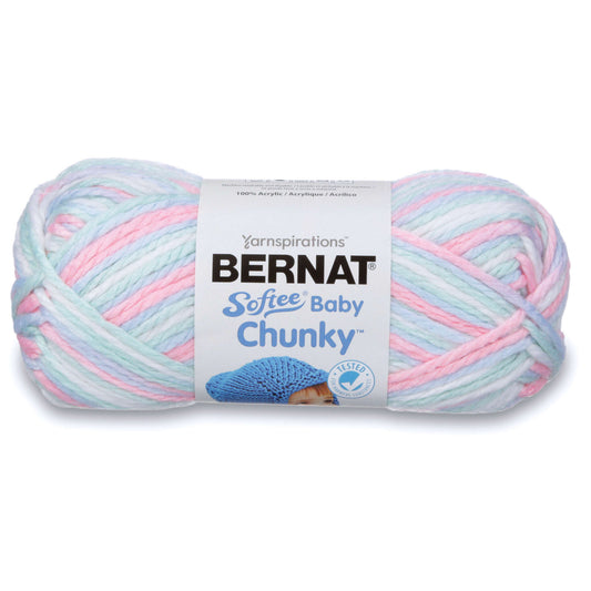 Bernat Softee Chunky Stripes Yarn (300g/10.5oz) - Discontinued