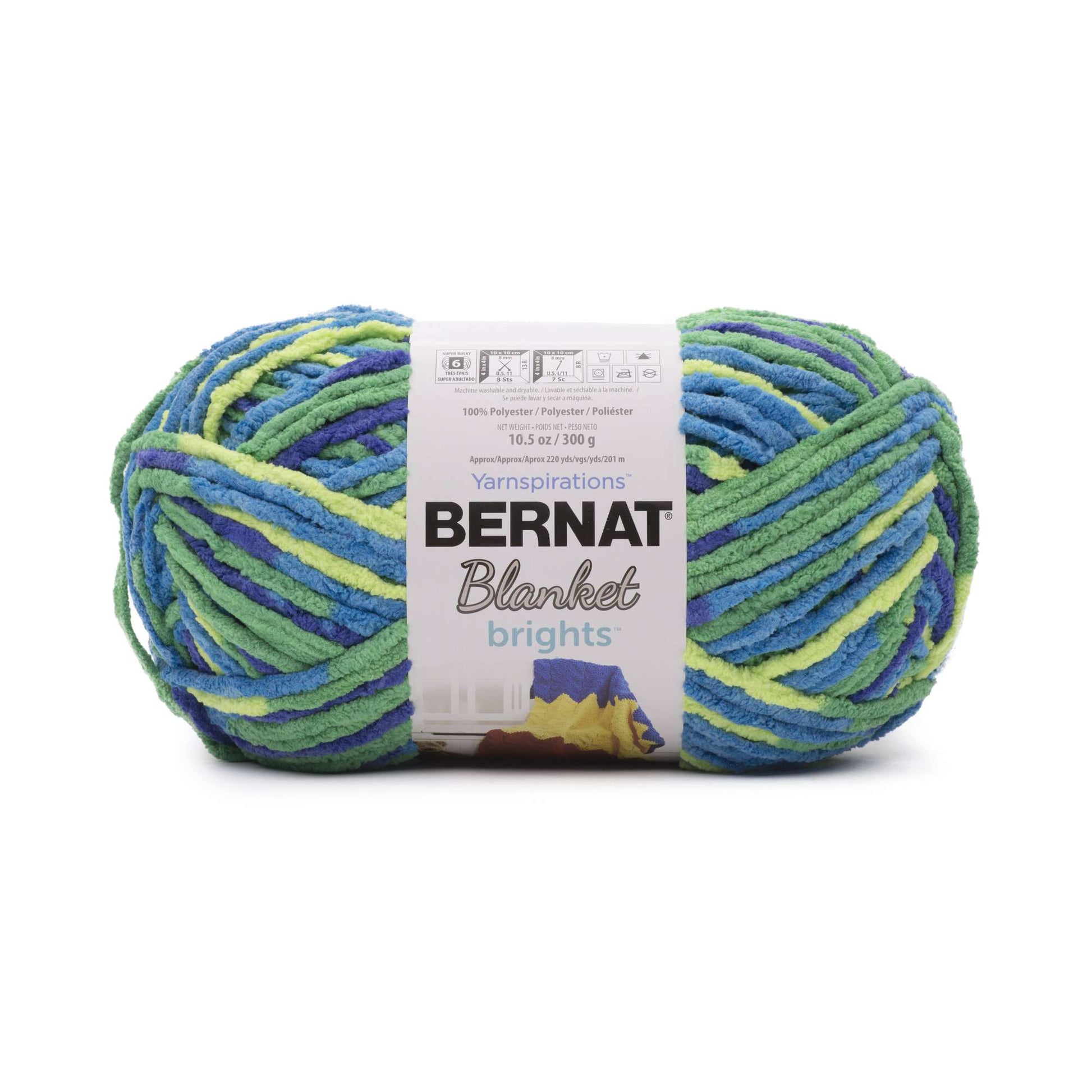 Bernat Blanket Brights Yarn (300g/10.5oz) | Yarnspirations