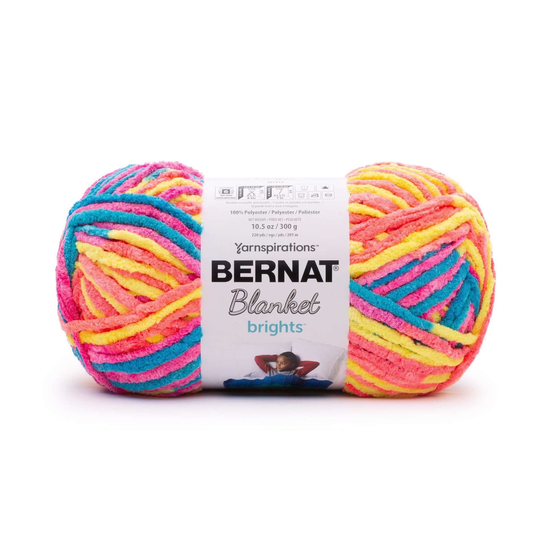 Discover the Vibrant World of Blanket Brights Yarn by Bernat