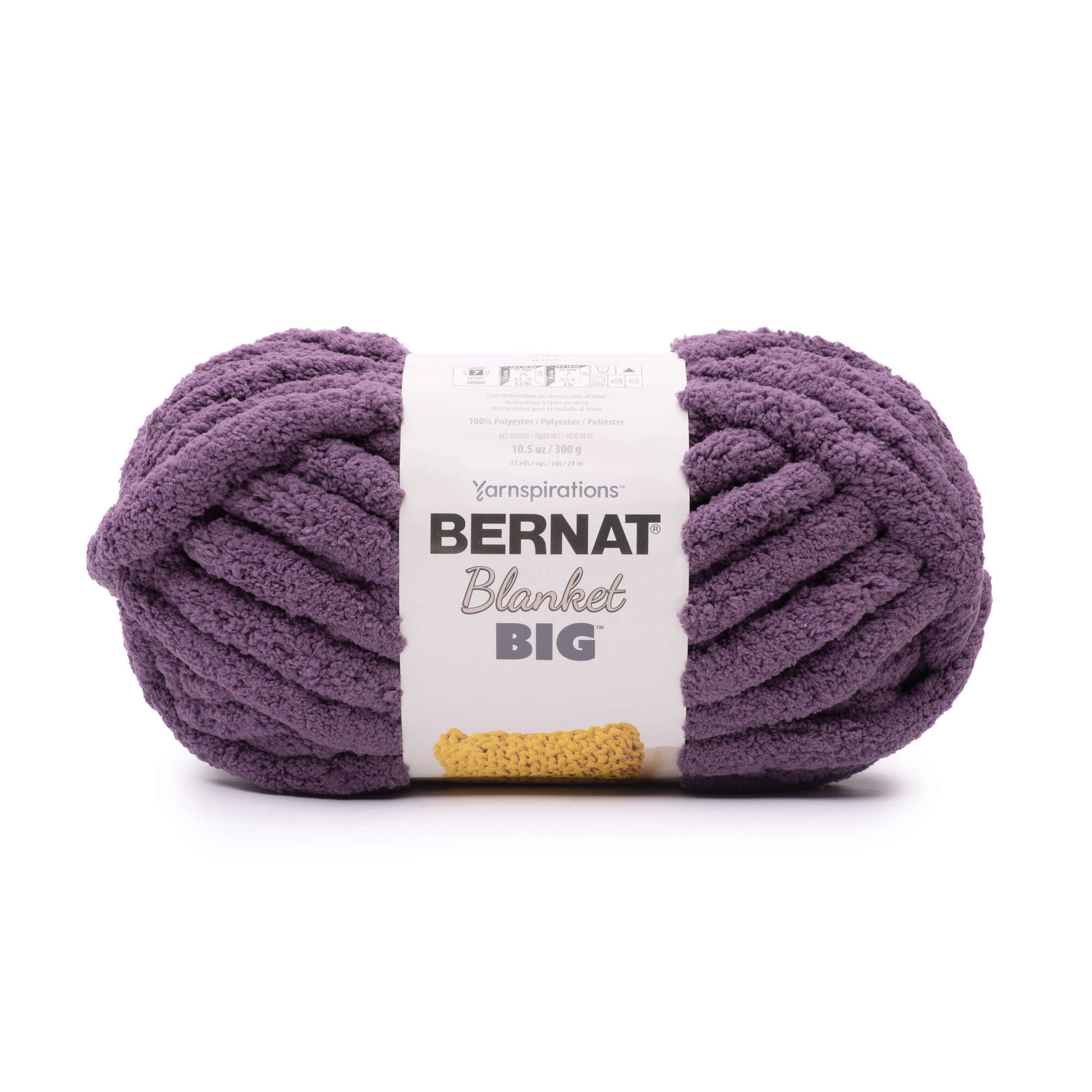 Bernat® Blanket™ #6 Super Bulky Polyester Yarn, Gold 10.5oz/300g