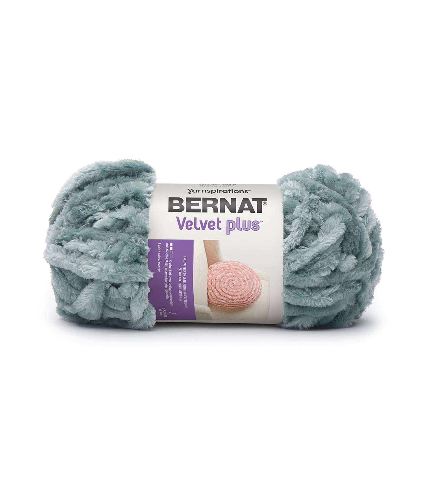 Bernat Velvet Plus Cream Yarn - 2 Pack of 300g/10.5oz - Polyester - 6 Super  Bulky - Knitting/Crochet,  price tracker / tracking,  price  history charts,  price watches,  price drop alerts