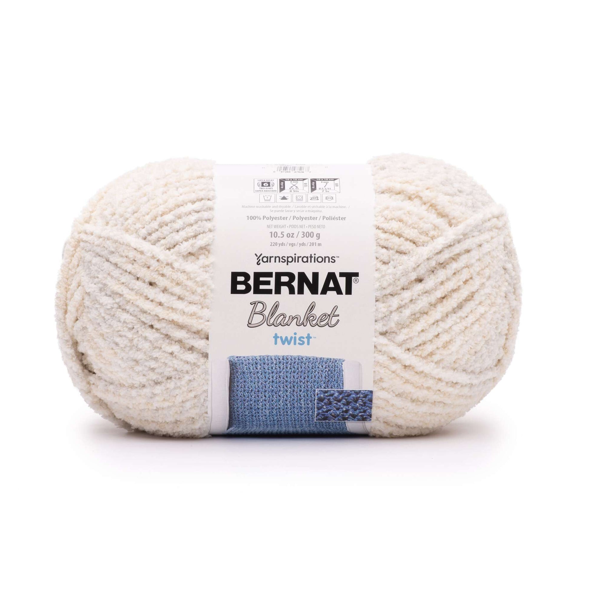 Bernat Blanket Twist Yarn Making Waves