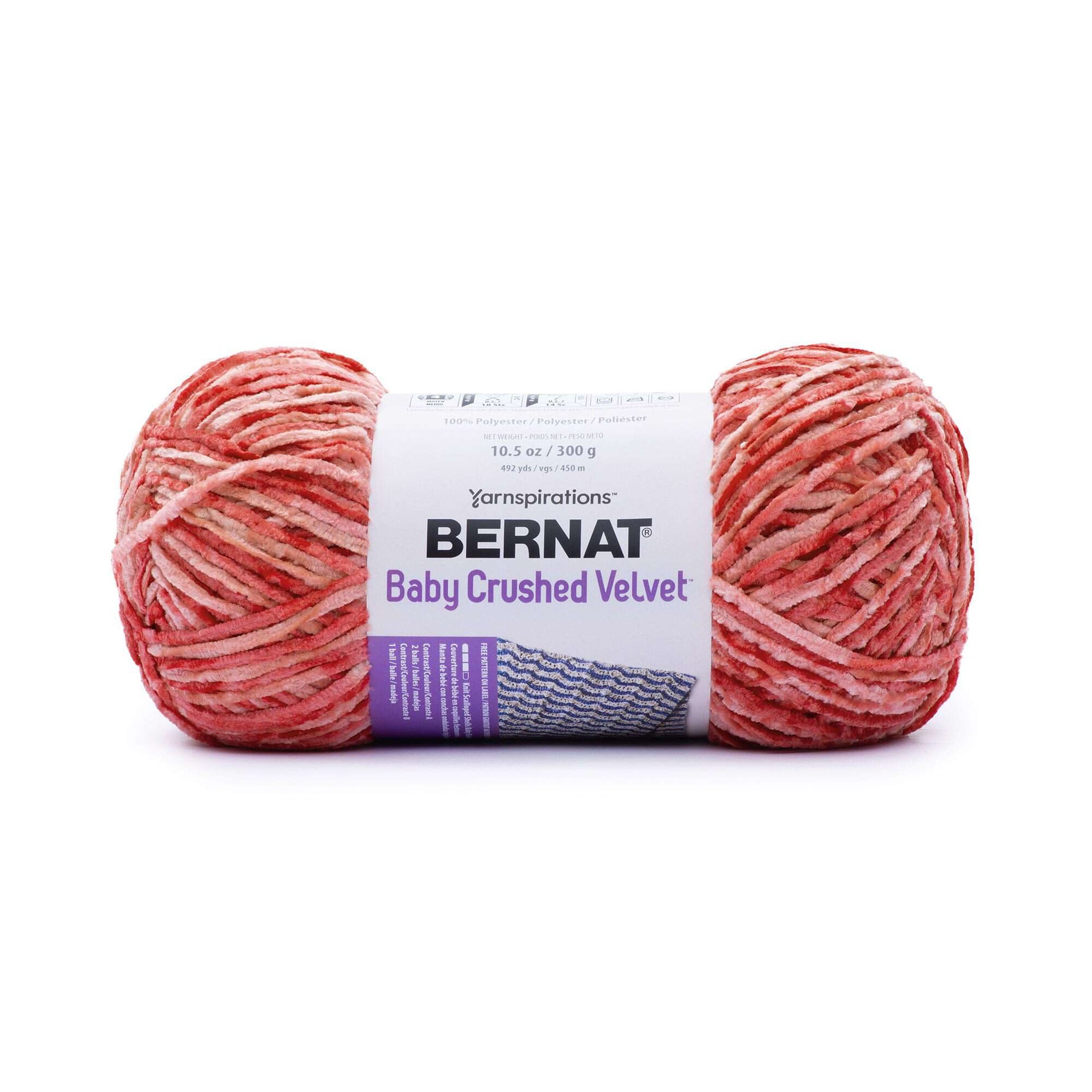 Bernat Crushed Velvet Yarn - Discontinued Shades