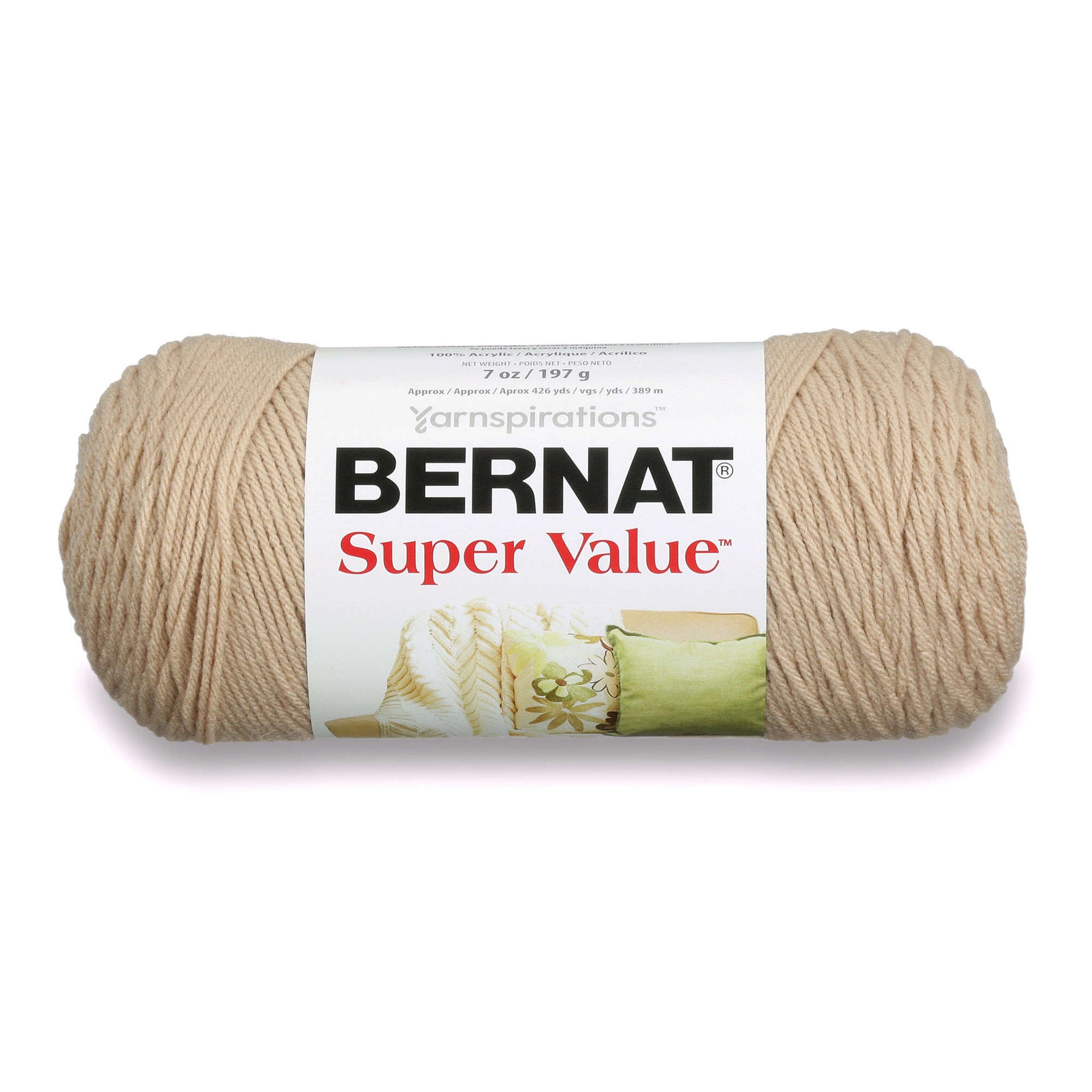 Bernat Super Value Yarn - Honey