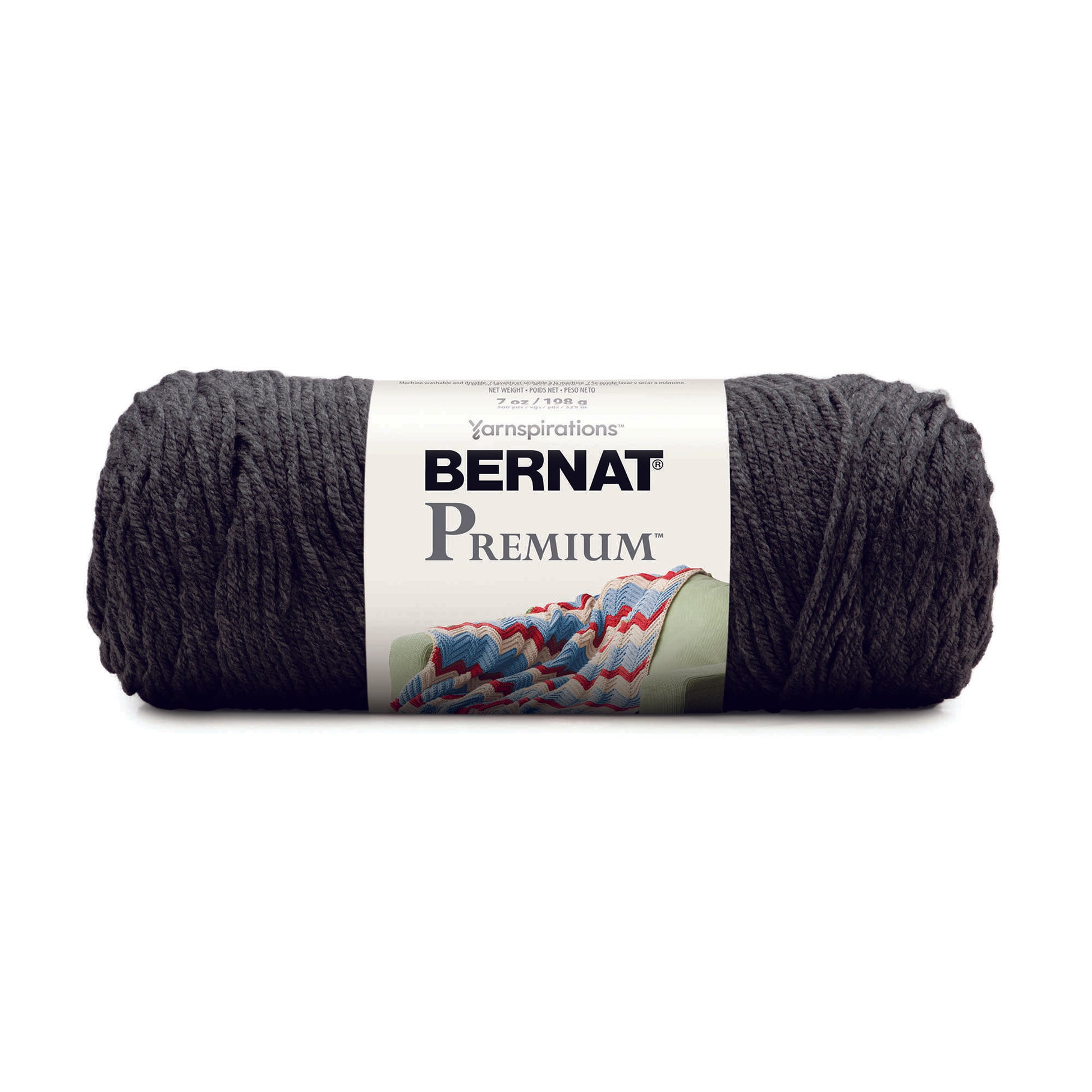 Bernat® Premium™ Yarn, Acrylic #4 Medium, 7oz/198g, 360 Yards, Acrylic #4  Medium Yarn