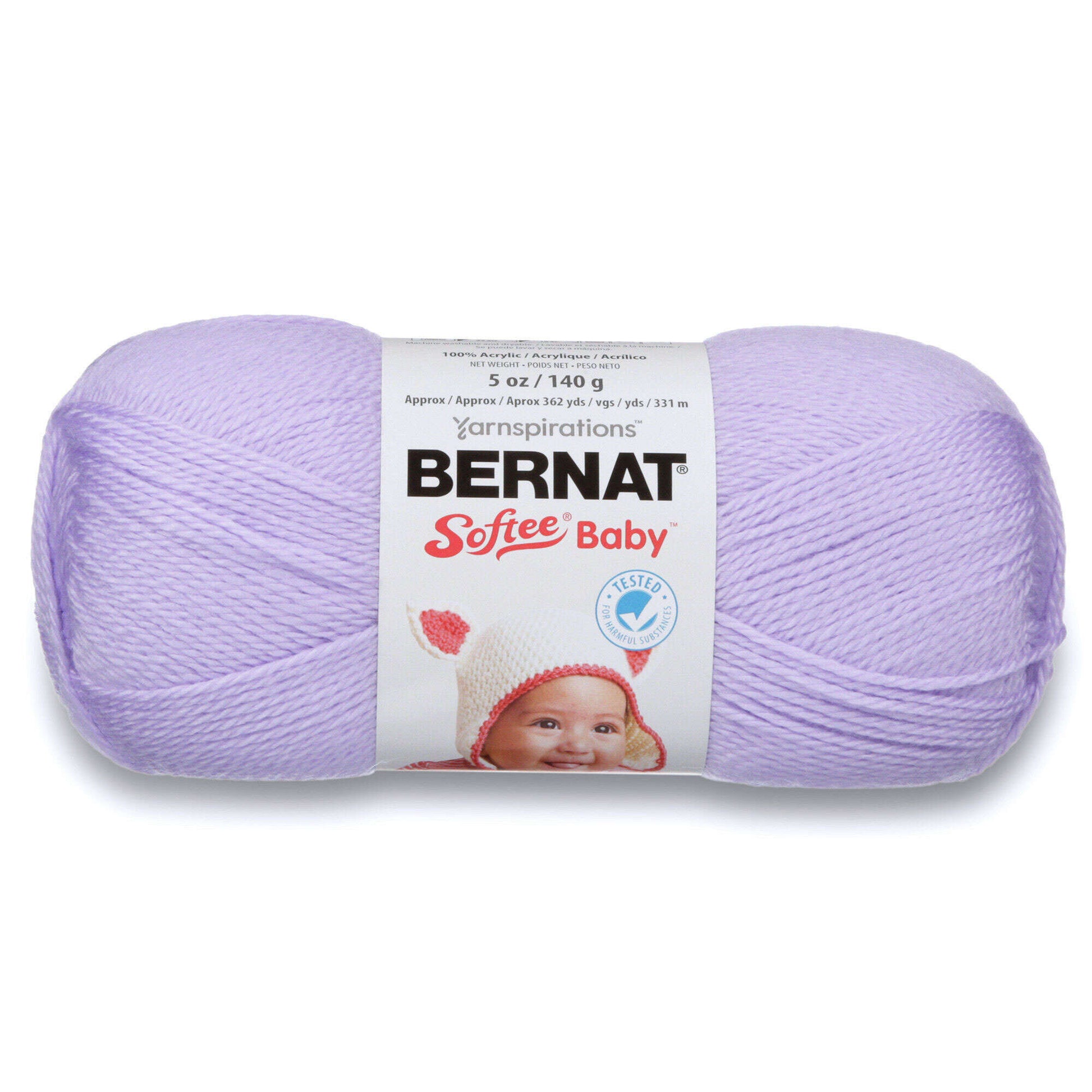 Baby Pink Marl Softee Baby Yarn (3 - Light) by Bernat
