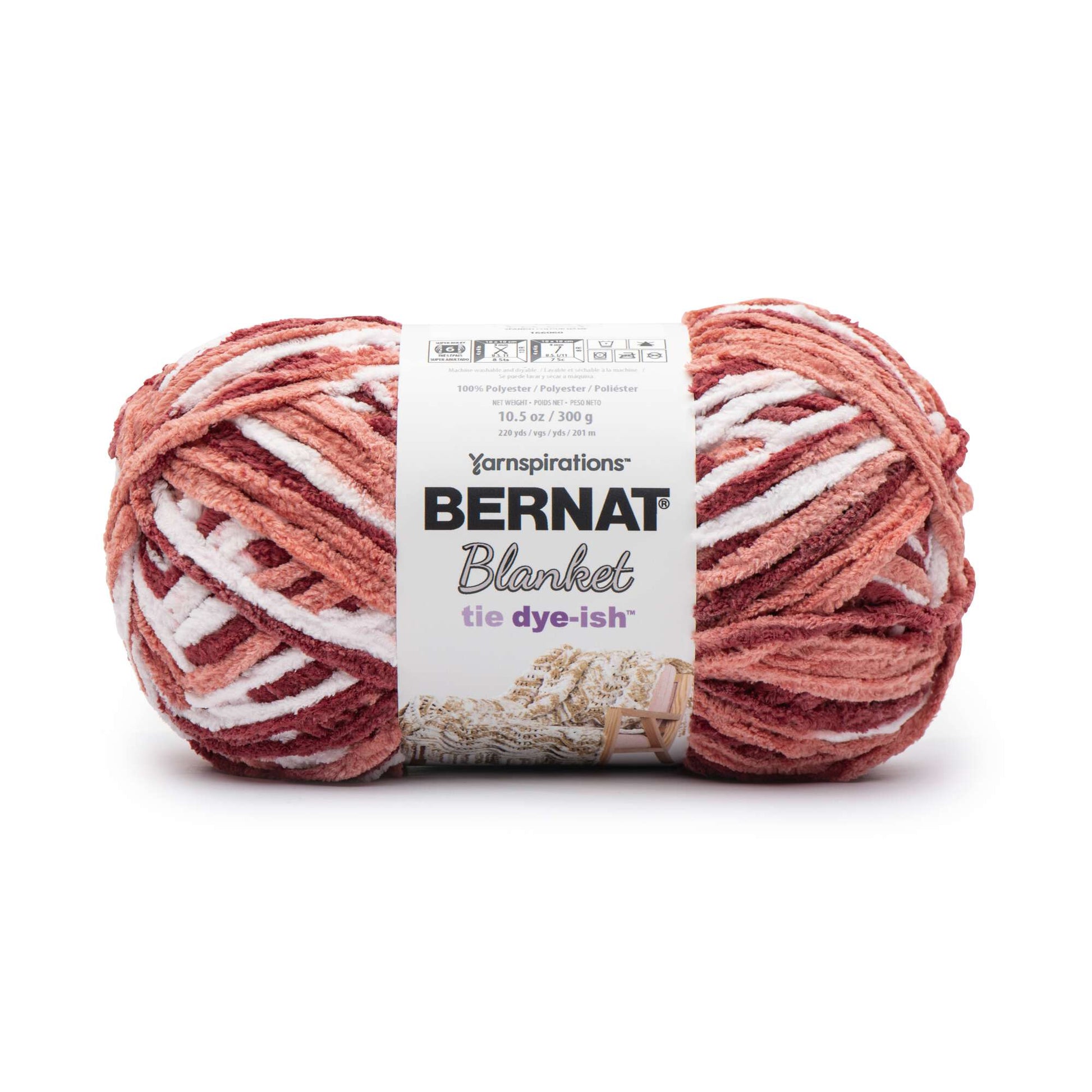 Bernat Blanket Tie Dye-ish Yarn (300g/10.5oz) | Yarnspirations