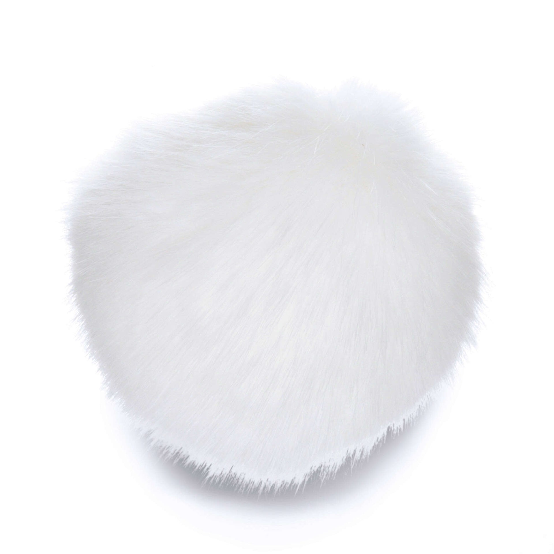 Bernat Faux Fur Pompom, Black Mink