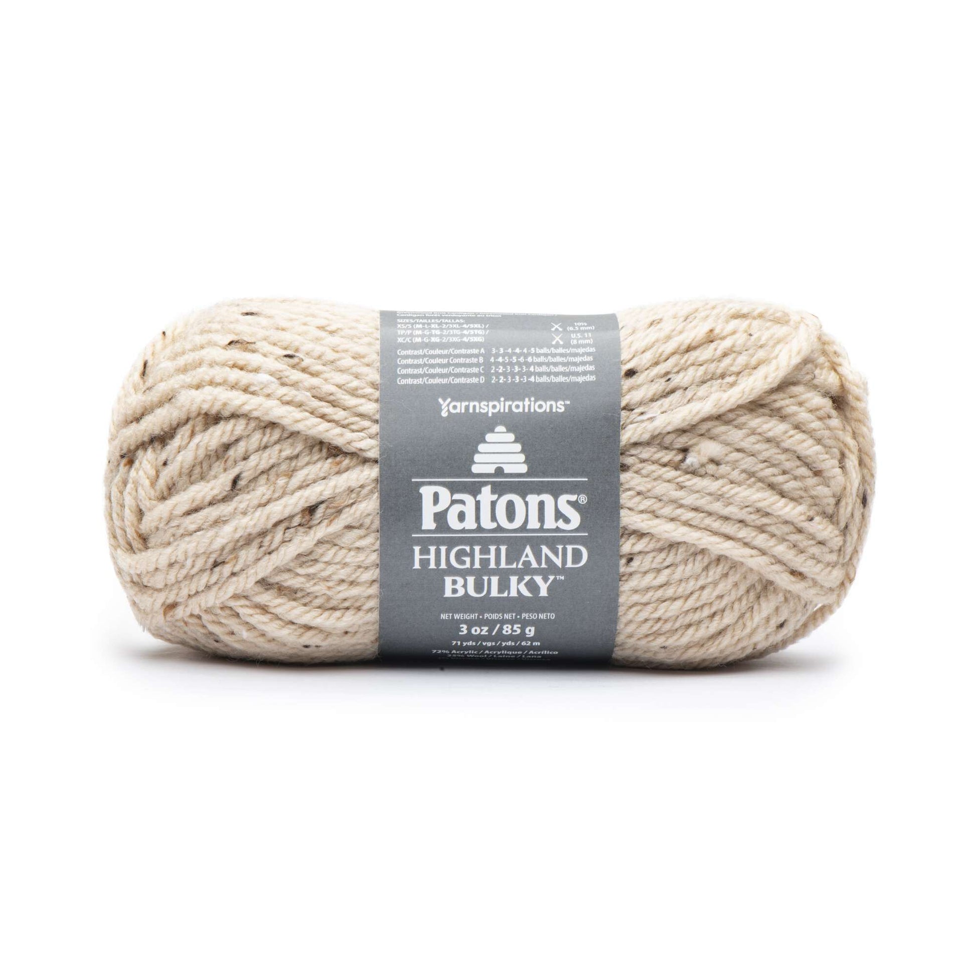 Patons Highland Bulky Tweeds Yarn | Yarnspirations
