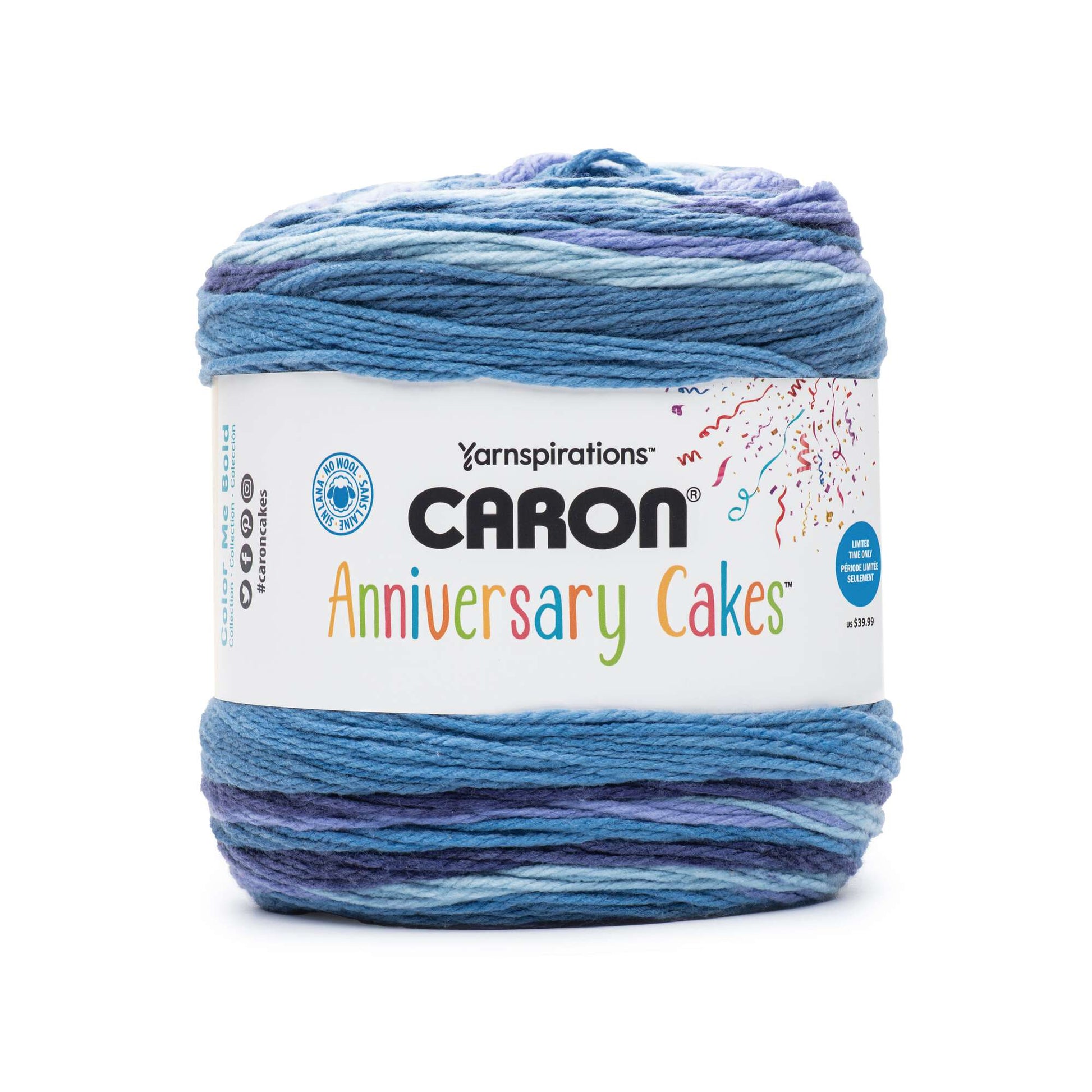 Caron Anniversary Cakes Yarn (1000g/35.3oz) | Yarnspirations