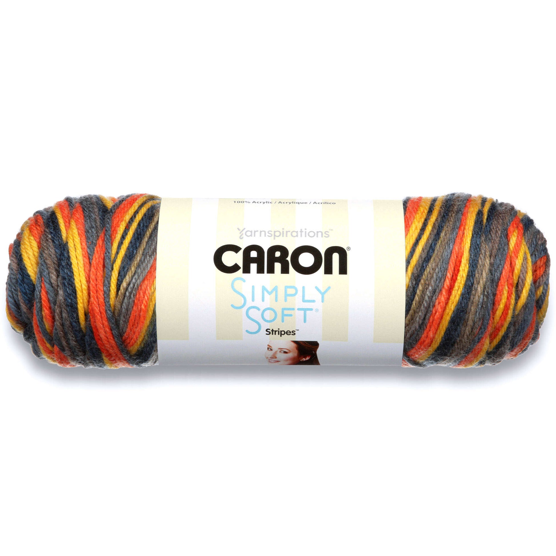 Caron Simply Soft Stripes Yarn - Discontinued Shades