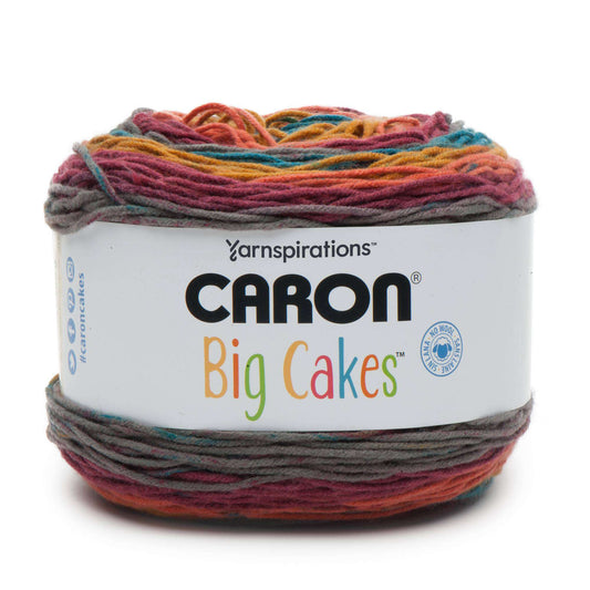 Caron Latte Cakes Yarn,8.8oz/250g Bulky 5 Red Macaron 
