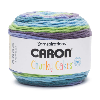 Caron Chunky Cakes Yarn - Discontinued Shades Twist Of Lime