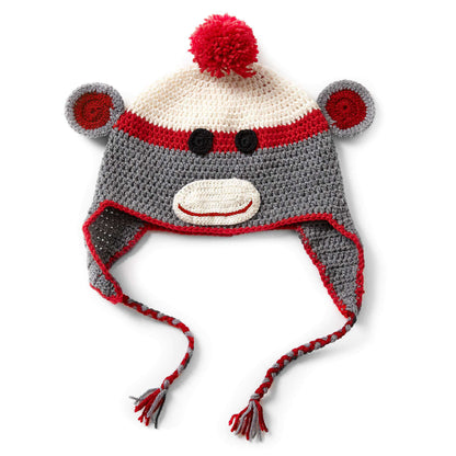 Caron Critter Kits - Discontinued Shades Monkey Hat - Work Sock