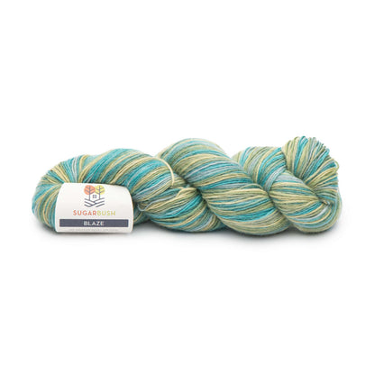 Sugar Bush Blaze Yarn - Discontinued Sultry Seafoam