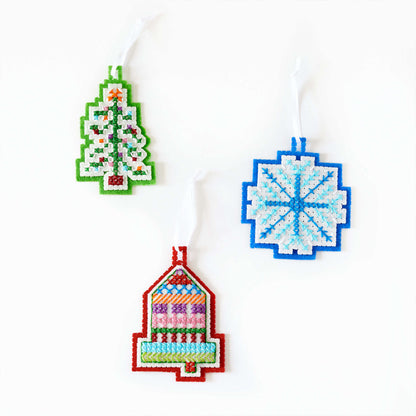 Anchor Craft Stitched Felt Ornaments Craft Ornament made in Anchor Stitchable Felt yarn