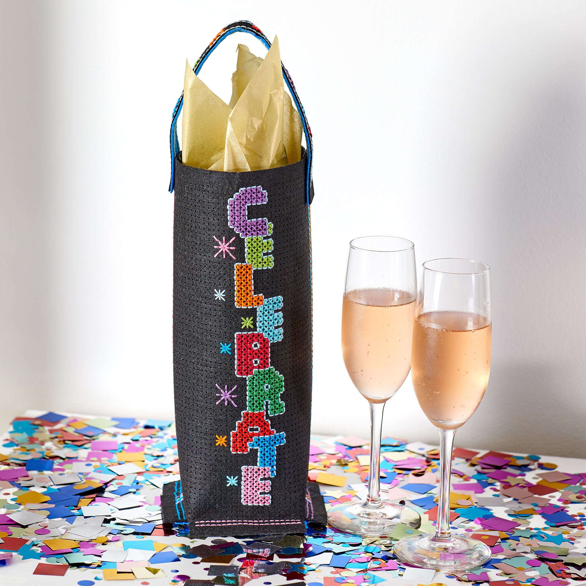 Free Anchor Craft Wine Bottle Gift Bag Pattern