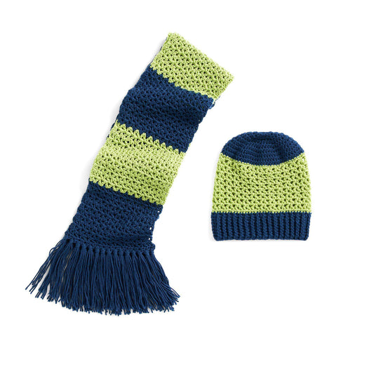 Crochet Hat made in Bernat Fabwoolous yarn