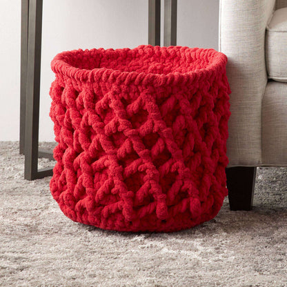 Bernat Trellis Crochet Basket Single size