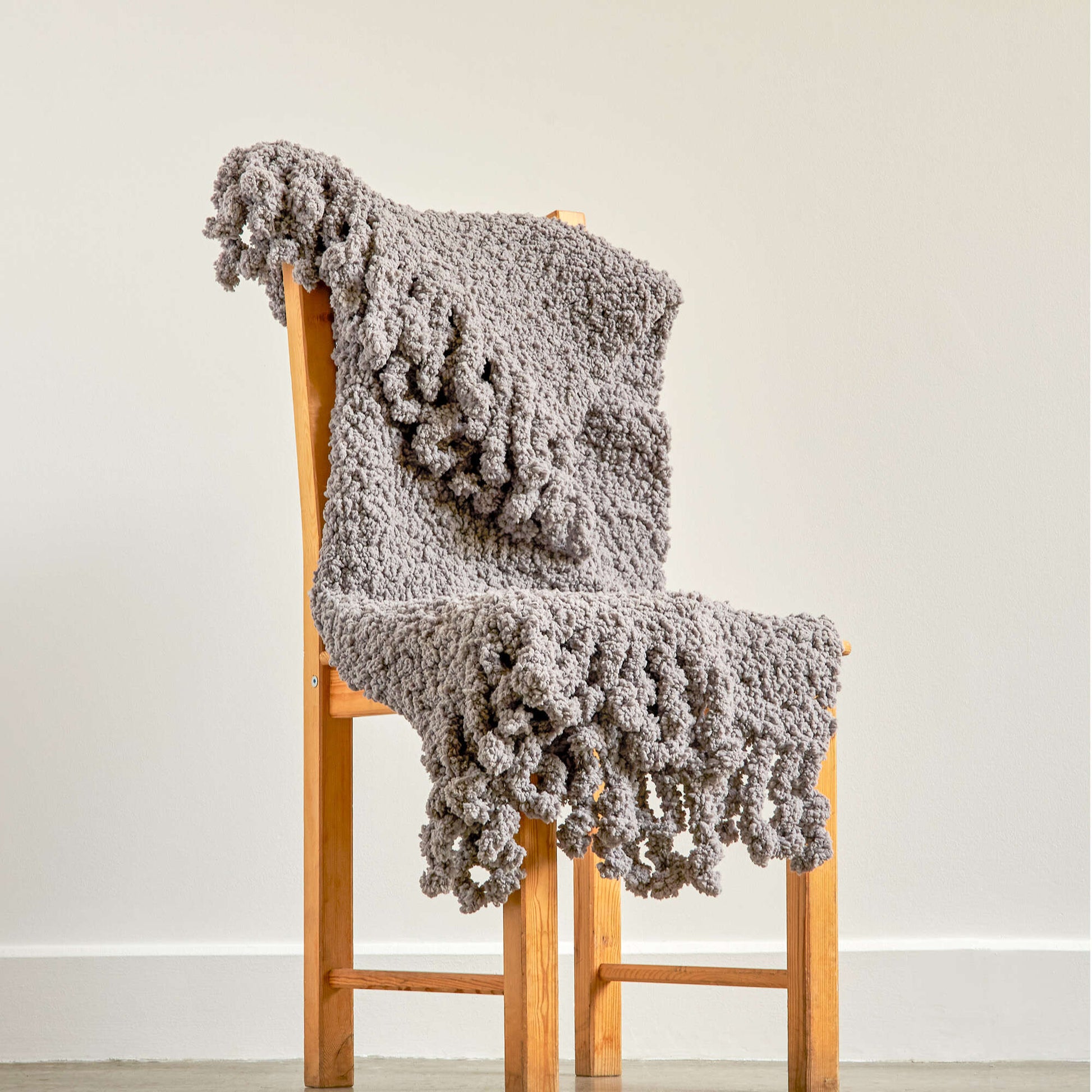 Bernat Shearling Crochet Blanket | Yarnspirations