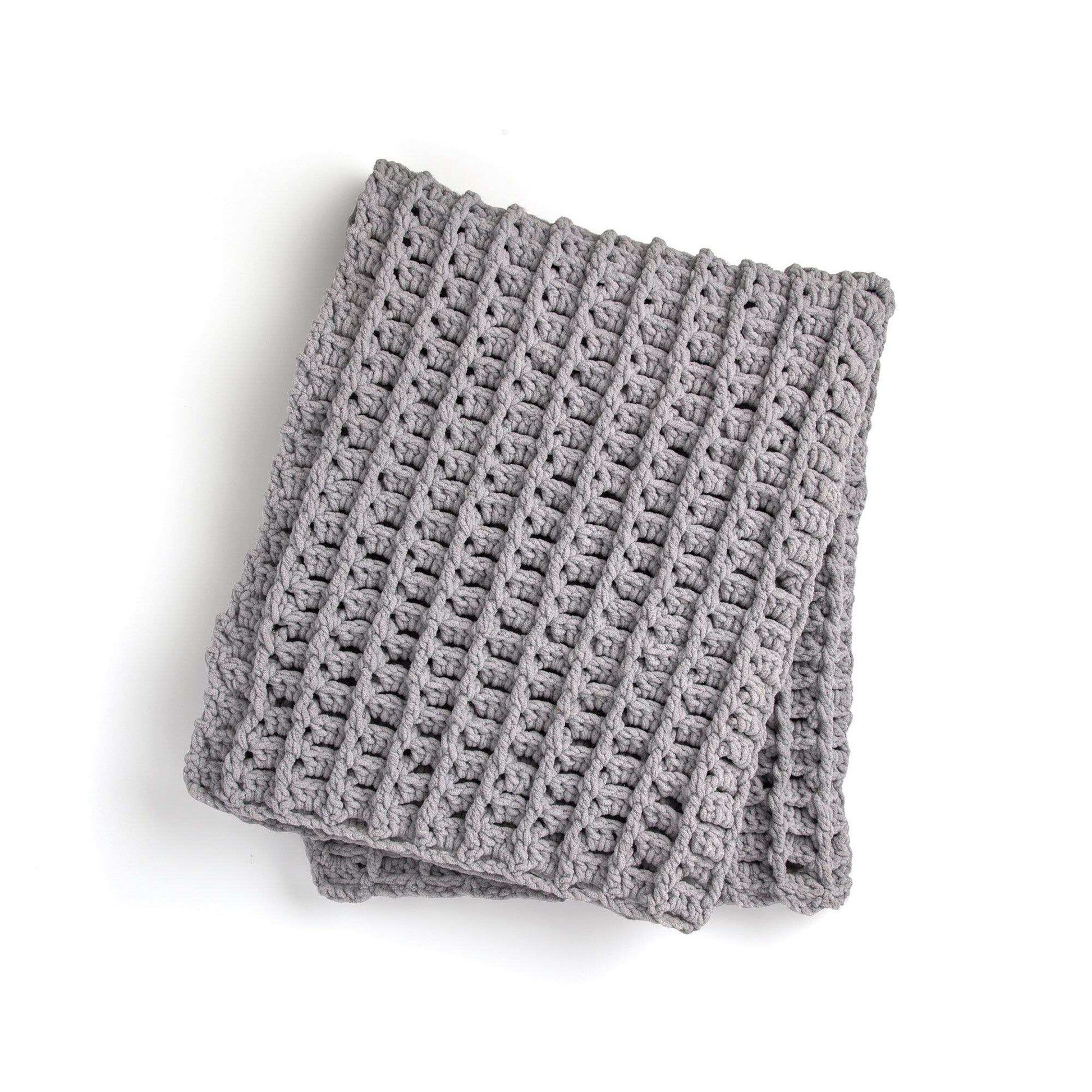 Bernat Bricks Crochet Blanket Sparkle | Yarnspirations
