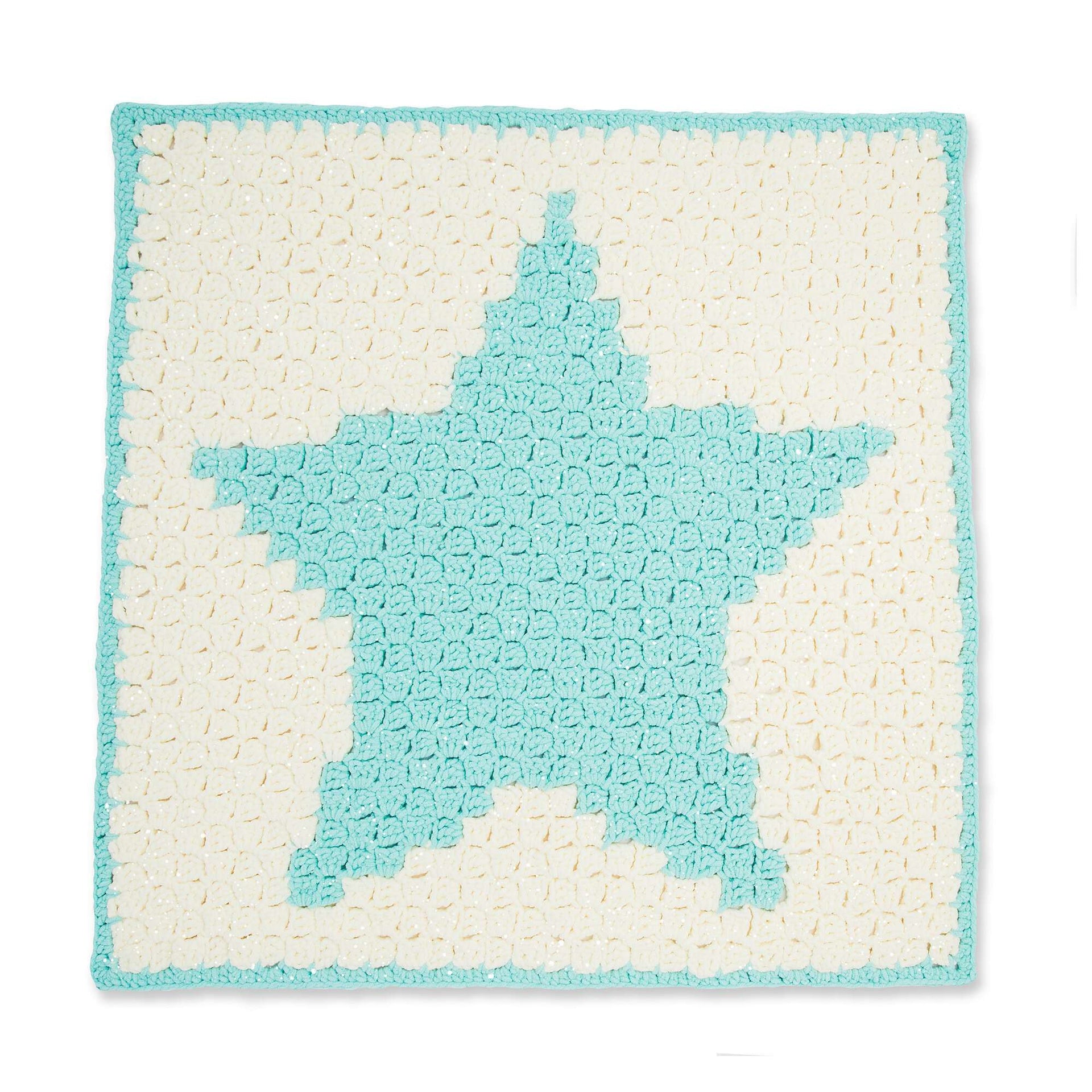 Bernat Crochet C2C Big Star Blanket, Yarnspirations