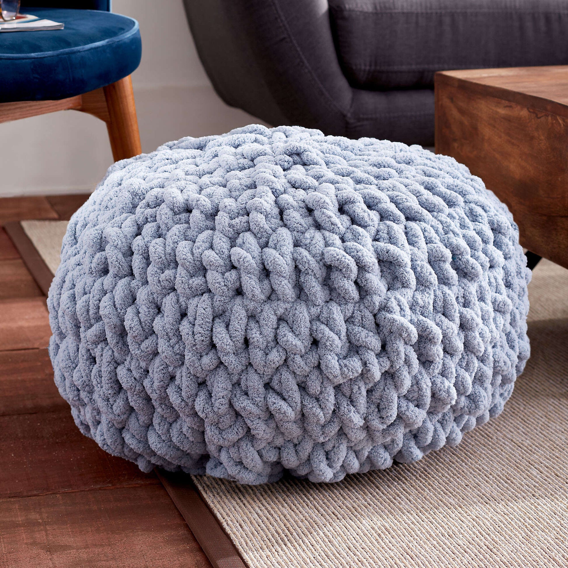 Free Bernat Pouf To Crochet Pattern