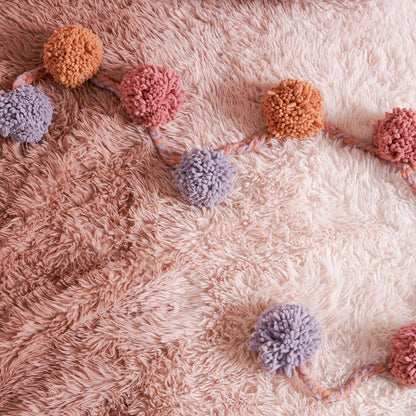 Bernat Pipsqueak Pompom Wreath Pattern