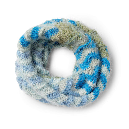 Caron Ripple Effect Crochet Cowl Single Size