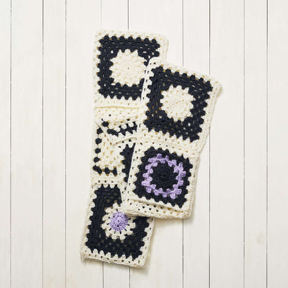 Stitch Club Pocket Granny Crochet Scarf + Tutorial Single Size