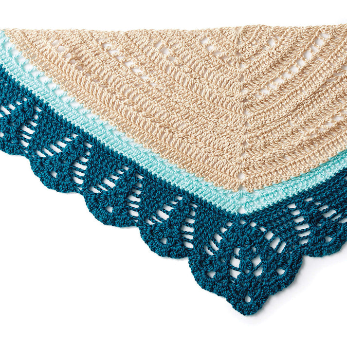 Free Intermediate Caron Crochet Comfort Shawl Crochet Pattern ...