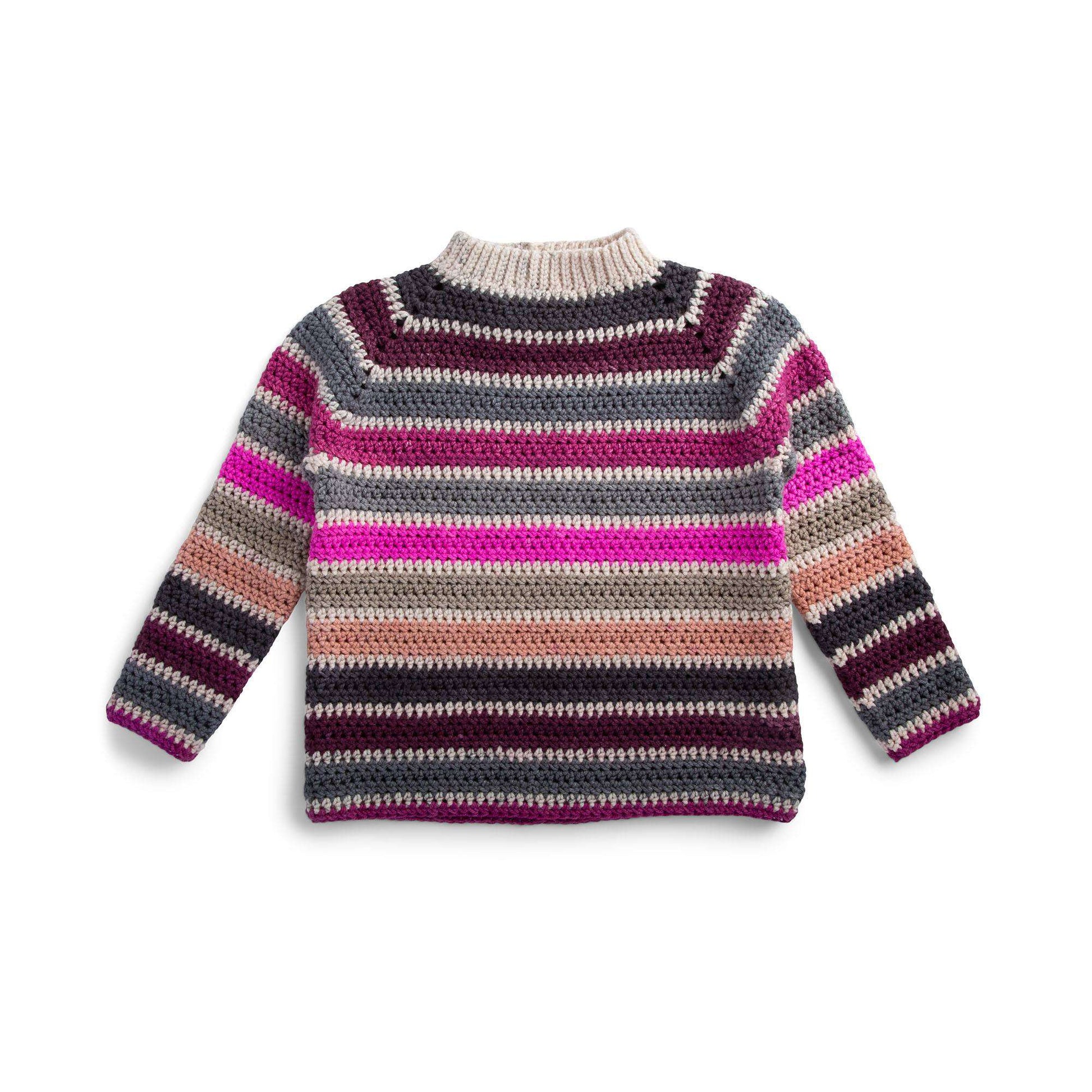 Raglan Crochet Tee Pattern - XS to 5XL - EASY
