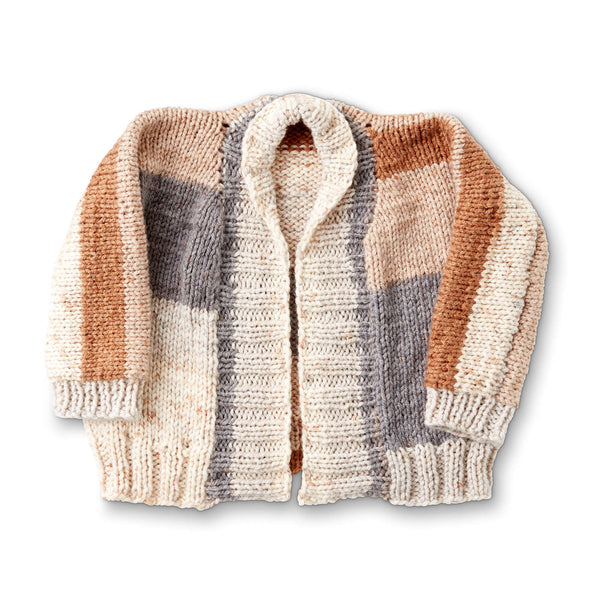 Free Caron One Piece Knit Cardigan Pattern | Yarnspirations