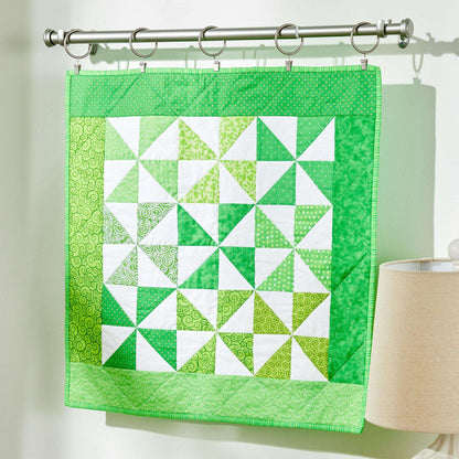 coats & Clark Goin' Green Quilted Wall Hanging Single Size