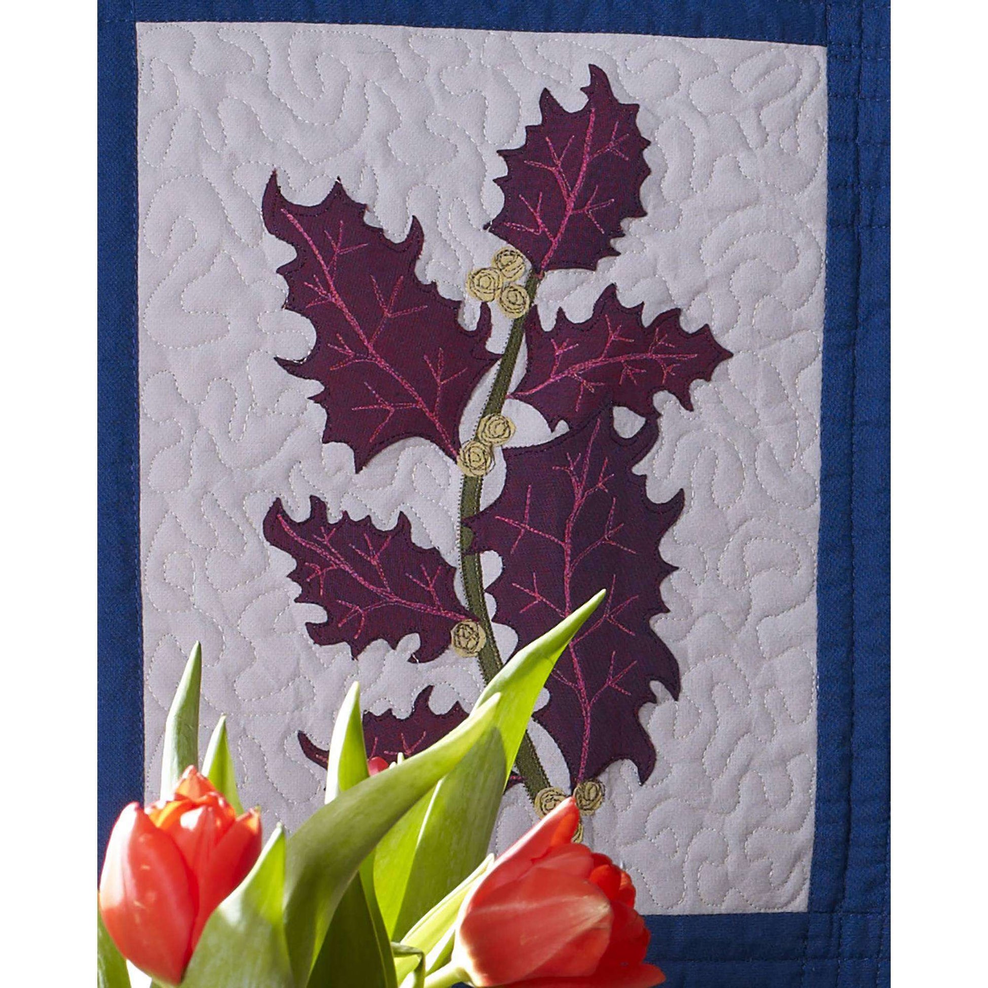 Advanced Embroidery Designs - Applique Flower Quilt Block Set