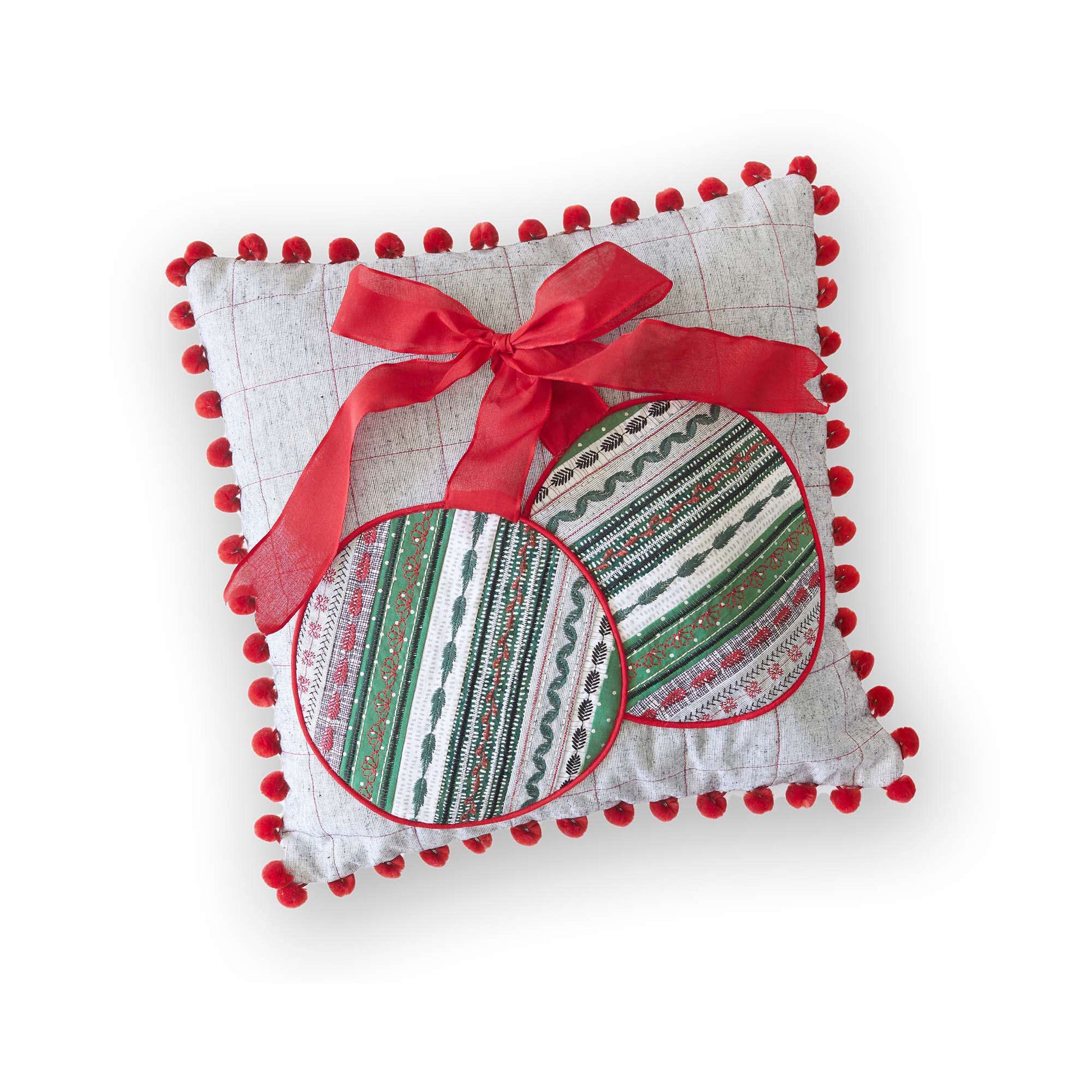 Free Coats & Clark Sewing Ornament Applique Pillow Pattern