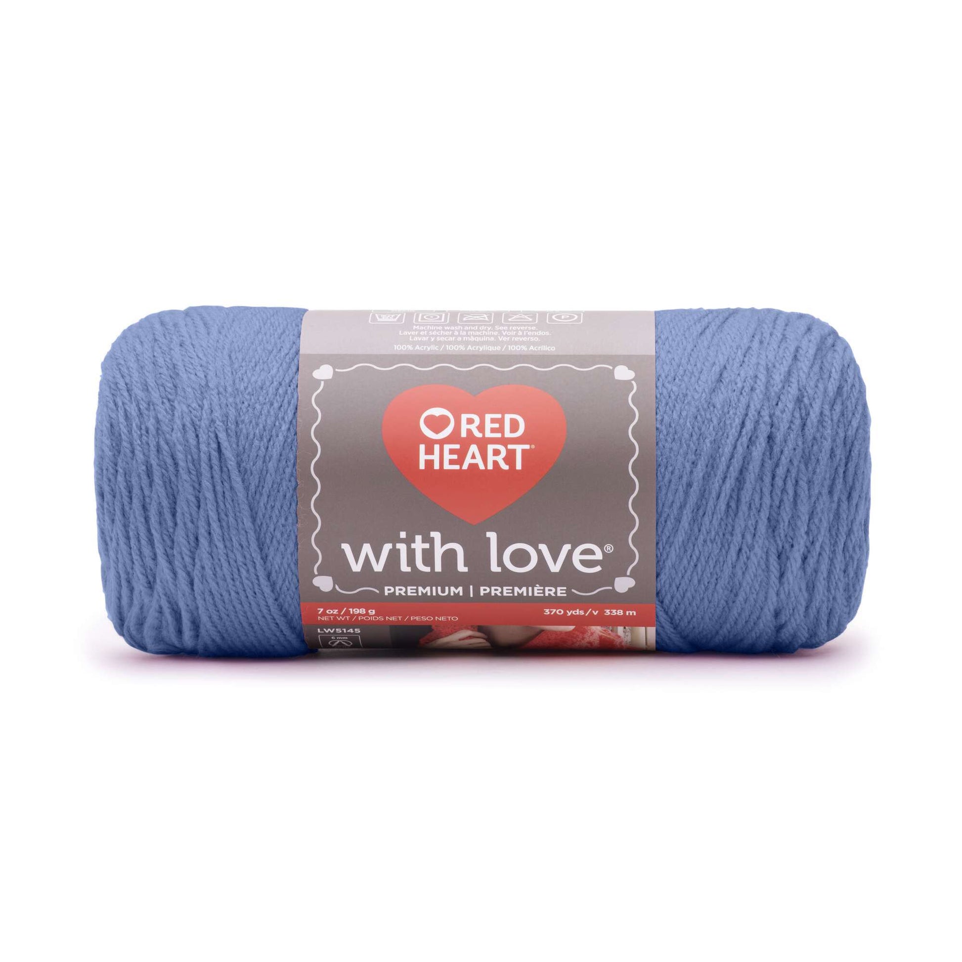 3 Pack Red Heart With Love Yarn-Blue Hawaii E400-1803 - GettyCrafts
