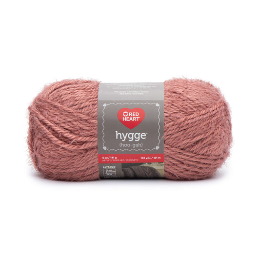 Orange Red Heart Yarn Hygge