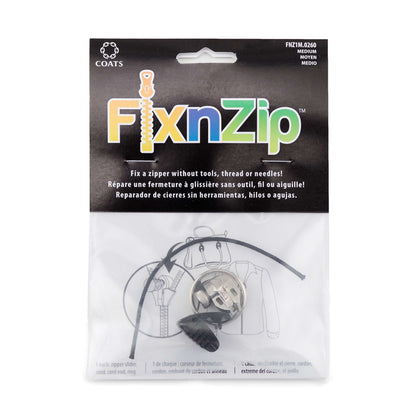 Coats & Clark FixnZip Replacement Zipper Slider Medium