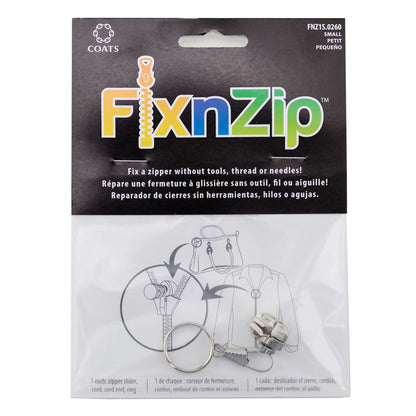 Coats & Clark FixnZip Replacement Zipper Slider Small